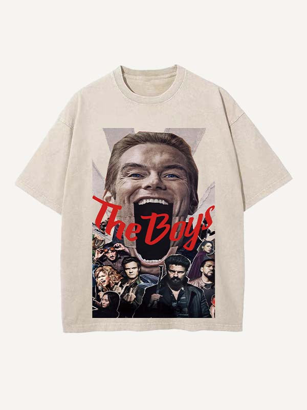 The Boys Print Round Neck T-shirt