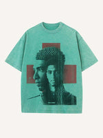 Jude Bellingham Print Round Neck T-shirt
