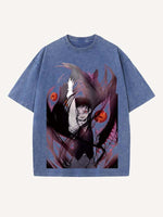 Fullmetal Alchemist Print Round Neck T-shirt