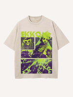 Arcane Print Round Neck T-shirt