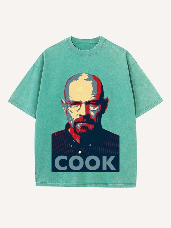 Breaking Bad Print Round Neck T-shirt