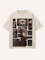 Fullmetal Alchemist Print Round Neck T-shirt