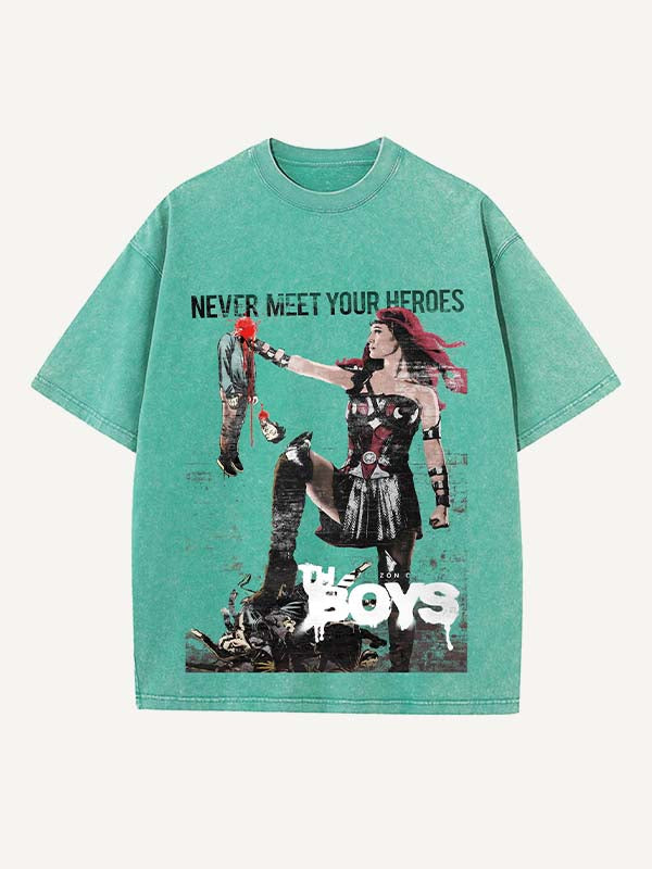 The Boys Print Round Neck T-shirt