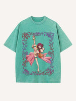 Code Geass Print Round Neck T-shirt