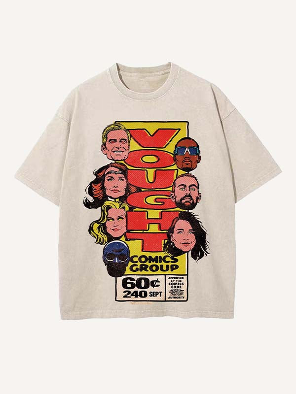 The Boys Print Round Neck T-shirt