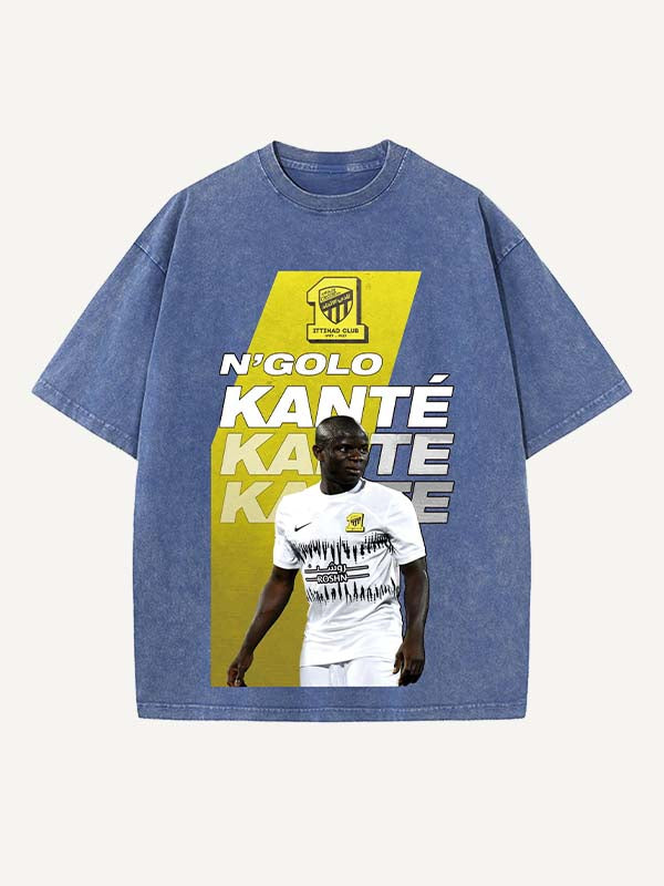 N'Golo Kanté Print Round Neck T-shirt