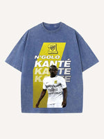 N'Golo Kanté Print Round Neck T-shirt