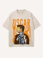 Oscar Piastri Print Round Neck T-shirt
