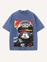 Max Verstappen Print Round Neck T-shirt