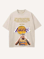 Luka Dončić Print Round Neck T-shirt