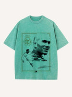 Zizou Print Round Neck T-shirt
