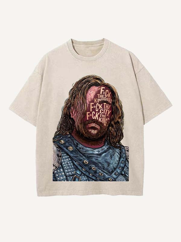 Game of Thrones Print Round Neck T-shirt