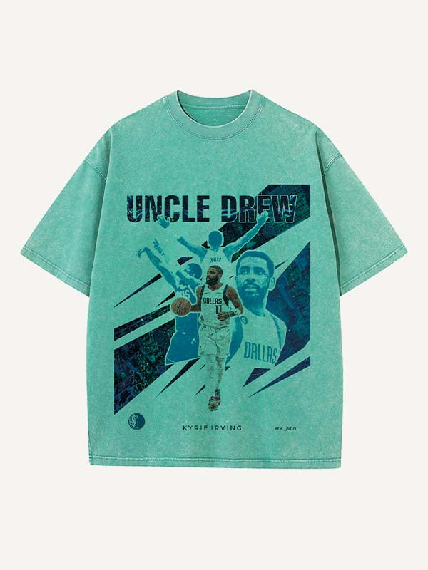 Kyrie Irving Print Round Neck T-shirt