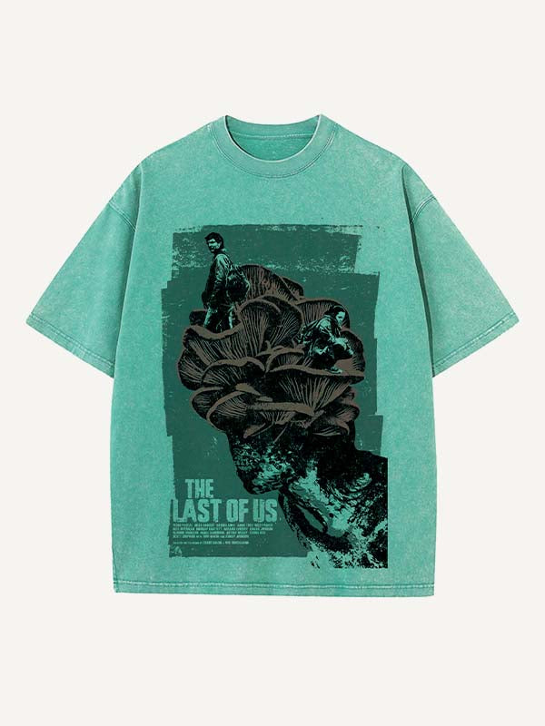The Last of Us Print Round Neck T-shirt