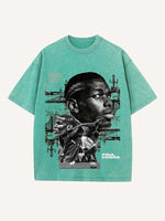 Paul Pogba Print Round Neck T-shirt
