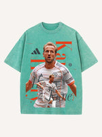 Harry Kane Print Round Neck T-shirt