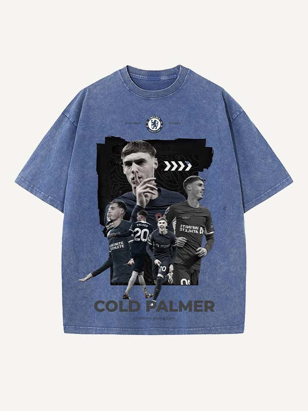 Cole Palmer Print Round Neck T-shirt