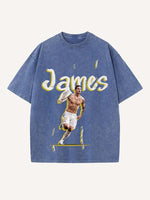 James Rodríguez Print Round Neck T-shirt