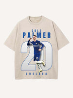 Cole Palmer Print Round Neck T-shirt