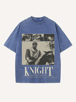 A Knight of the Seven Kingdoms Print Round Neck T-shirt