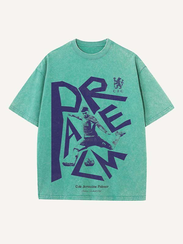 Cole Palmer Print Round Neck T-shirt