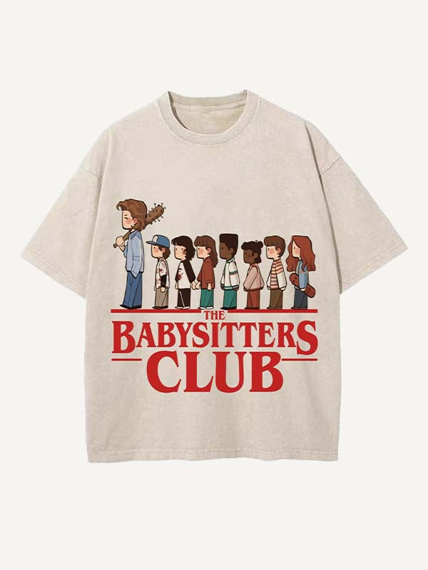 Stranger Things Print Round Neck T-shirt