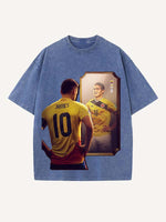 James Rodríguez Print Round Neck T-shirt