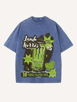 Lando Norris Print Round Neck T-shirt