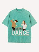 The End of the Fxxxing World Print Round Neck T-shirt
