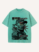 Lewis Hamilton Print Round Neck T-shirt
