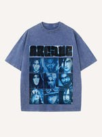 Arcane Print Round Neck T-shirt