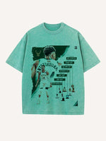 Giannis Antetokounmpo Print Round Neck T-shirt