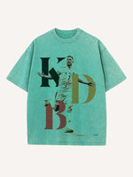 Kevin De Bruyne Print Round Neck T-shirt