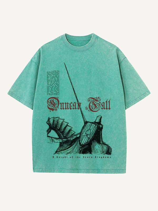 A Knight of the Seven Kingdoms Print Round Neck T-shirt