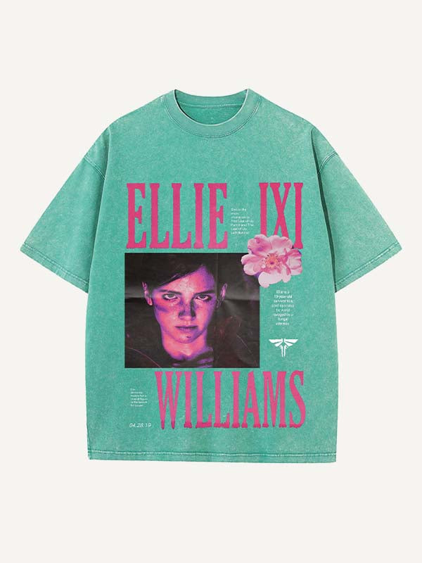 The Last of Us Print Round Neck T-shirt