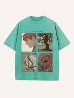 A Knight of the Seven Kingdoms Print Round Neck T-shirt