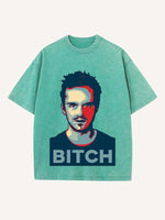 Breaking Bad Print Round Neck T-shirt