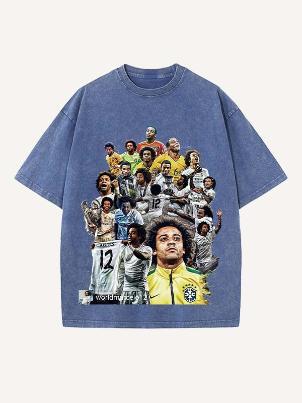 Marcelo Print Round Neck T-shirt