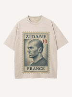 Zizou Print Round Neck T-shirt