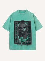 Sadio Mané Print Round Neck T-shirt