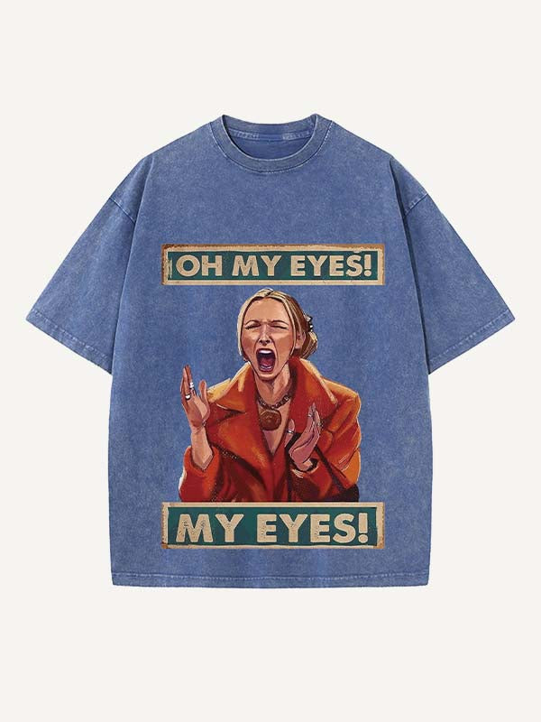Friends Print Round Neck T-shirt