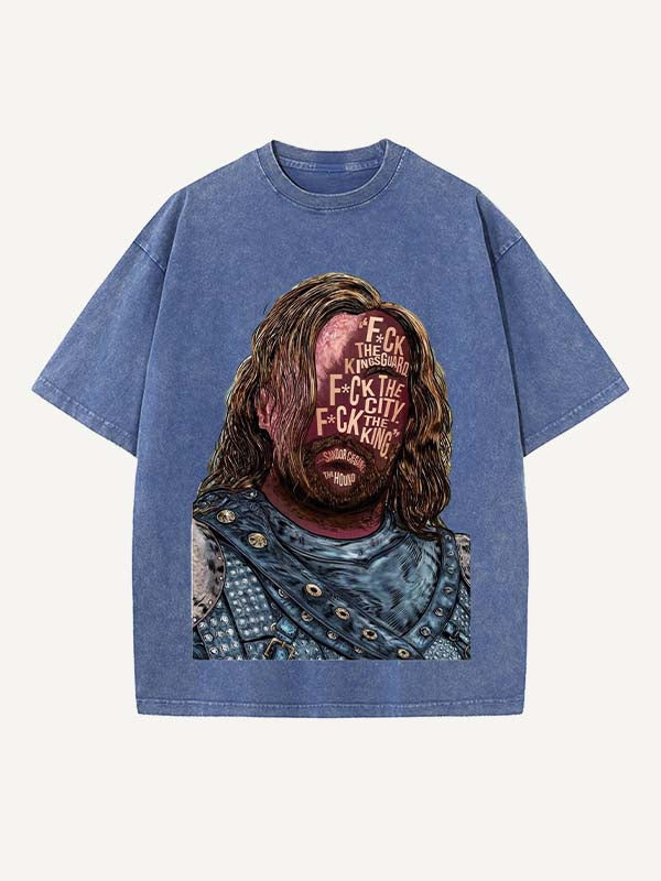 Game of Thrones Print Round Neck T-shirt