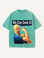 Breaking Bad Print Round Neck T-shirt