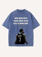 Kevin Durant Print Round Neck T-shirt