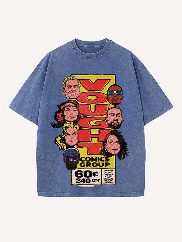The Boys Print Round Neck T-shirt