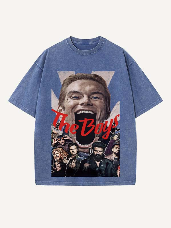 The Boys Print Round Neck T-shirt