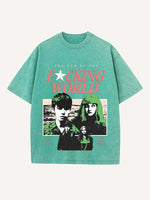 The End of the Fxxxing World Print Round Neck T-shirt