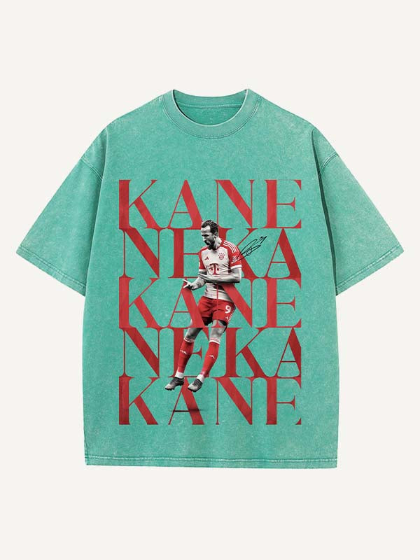 Harry Kane Print Round Neck T-shirt