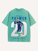 Cole Palmer Print Round Neck T-shirt