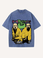 Breaking Bad Print Round Neck T-shirt